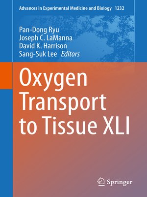 cover image of Oxygen Transport to Tissue XLI